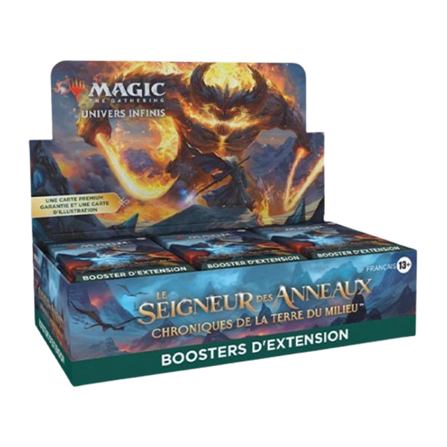 BOITE DE 30 BOOSTERS D'EXTENSION - MTG - LE SEIGNEUR DES ANNEAUX : CHRONIQUES DE LA TERRE DU MILIEU™