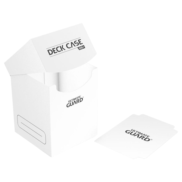 DECK CASE - ULTIMATE GUARD - 100+ - BLANC
