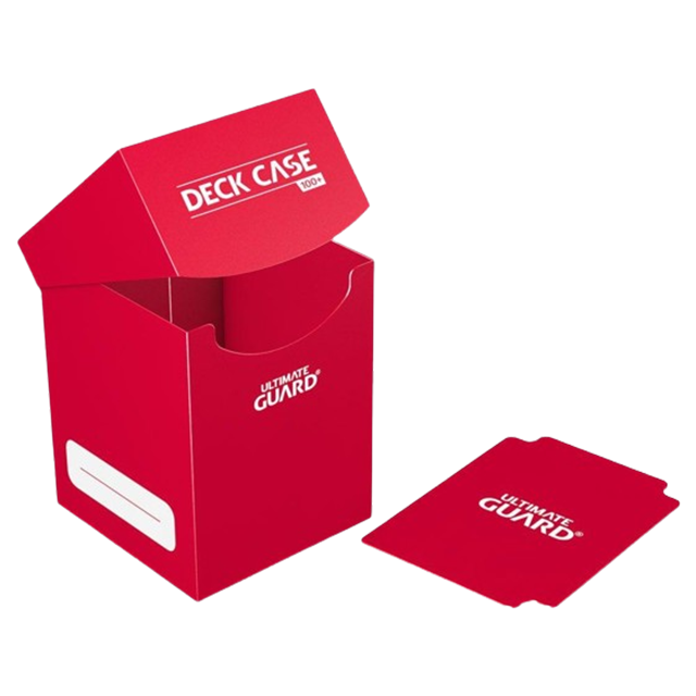 DECK CASE - ULTIMATE GUARD - 100+ - ROUGE