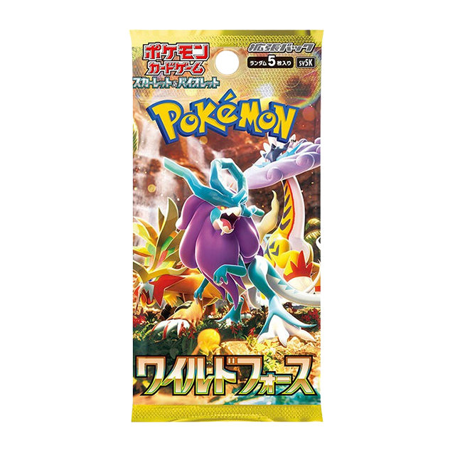 BOOSTER POKEMON SV5K - WILD FORCE