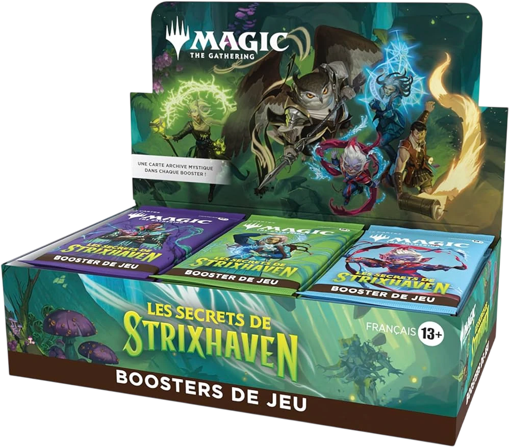 Boîte de 30 Boosters - Magic : Secrets of Strixhaven FR