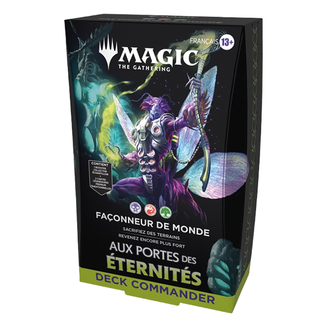 DECK COMMANDER - MTG - FAÇONNEUR DE MONDE