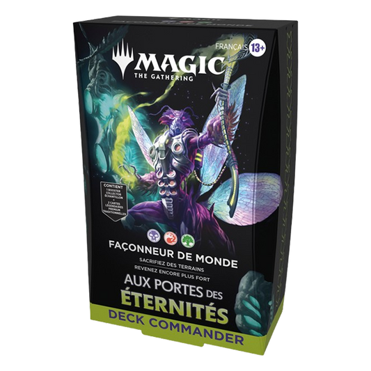 DECK COMMANDER - MTG - FAÇONNEUR DE MONDE