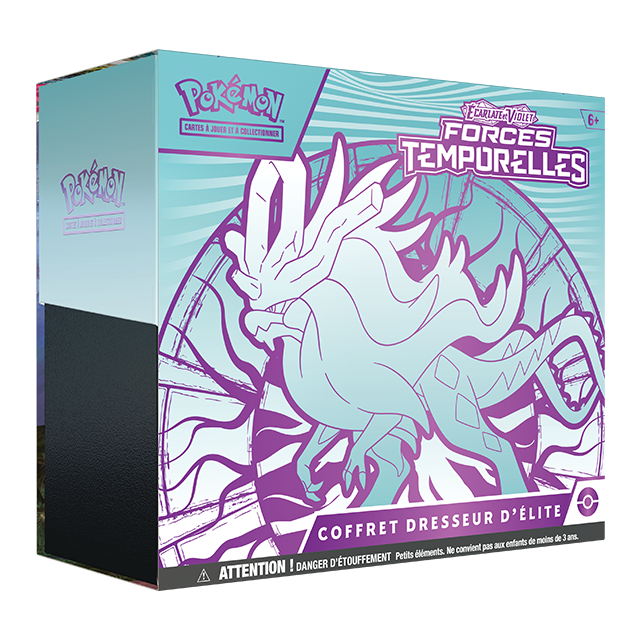 COFFRET DRESSEUR D'ÉLITE POKÉMON - SERPENTE-EAU - ETB - EV 5 - FORCES TEMPORELLES