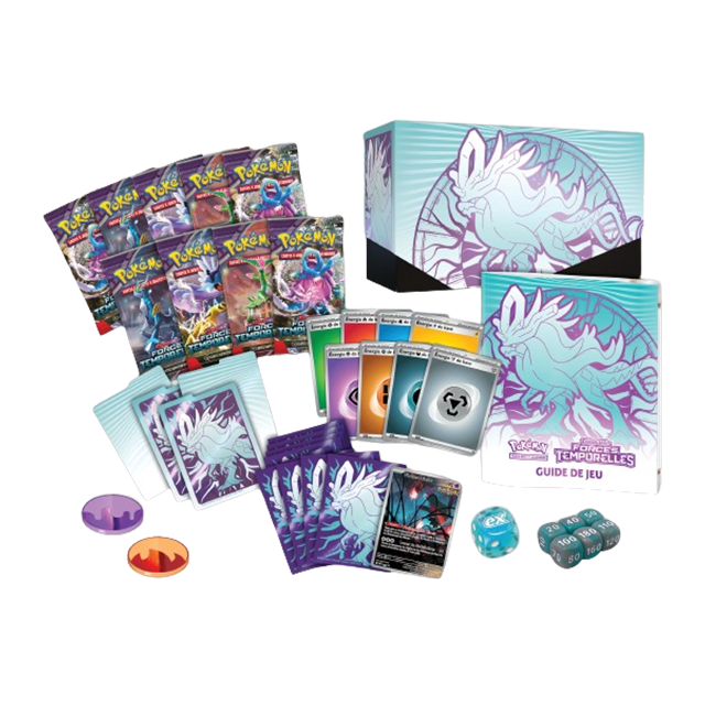 COFFRET DRESSEUR D'ÉLITE POKÉMON - SERPENTE-EAU - ETB - EV 5 - FORCES TEMPORELLES