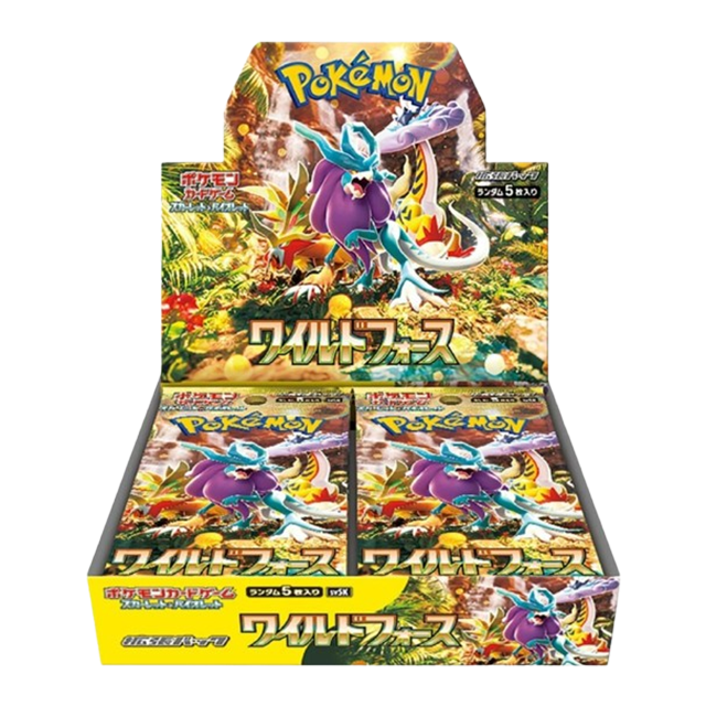 Display de 30 boosters - Pokémon - SV5K - Wild Force