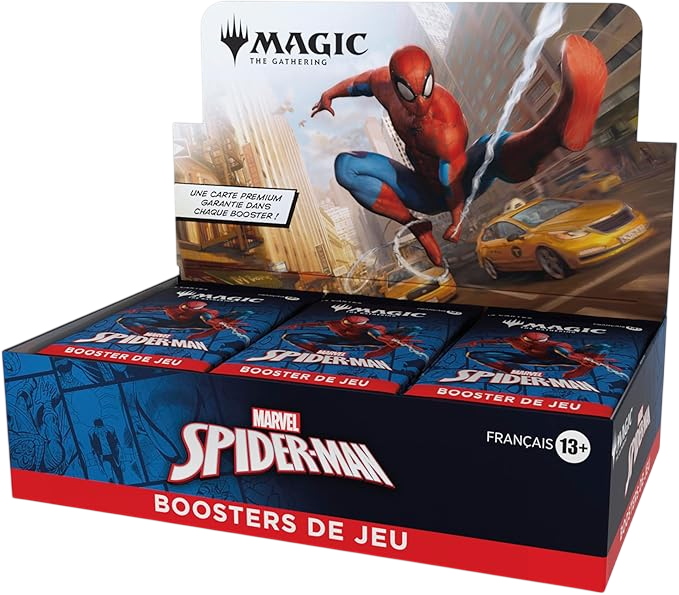 Boîte de 30 Boosters de Jeu - Magic : Marvel's Spider Man FR