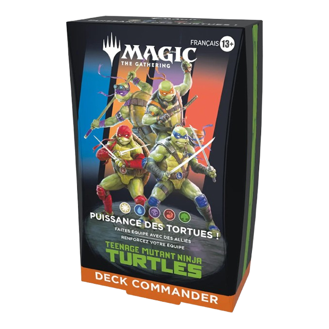 Puissance des Tortues - Deck Commander - Magic : Teenage Mutant Ninja Turtles FR