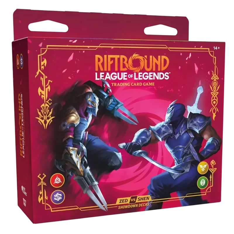 Zed VS Shen - Showdown Deck - Vendetta - Riftbound : League of Legends ENG
